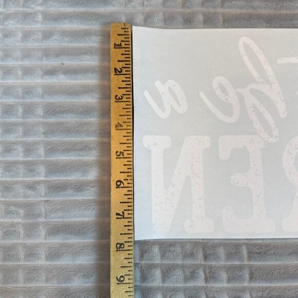 Bundle Of 2 Don't Be A Karen White Heat Transfers New Craft Graphic Tee Making - Picture 3 of 5